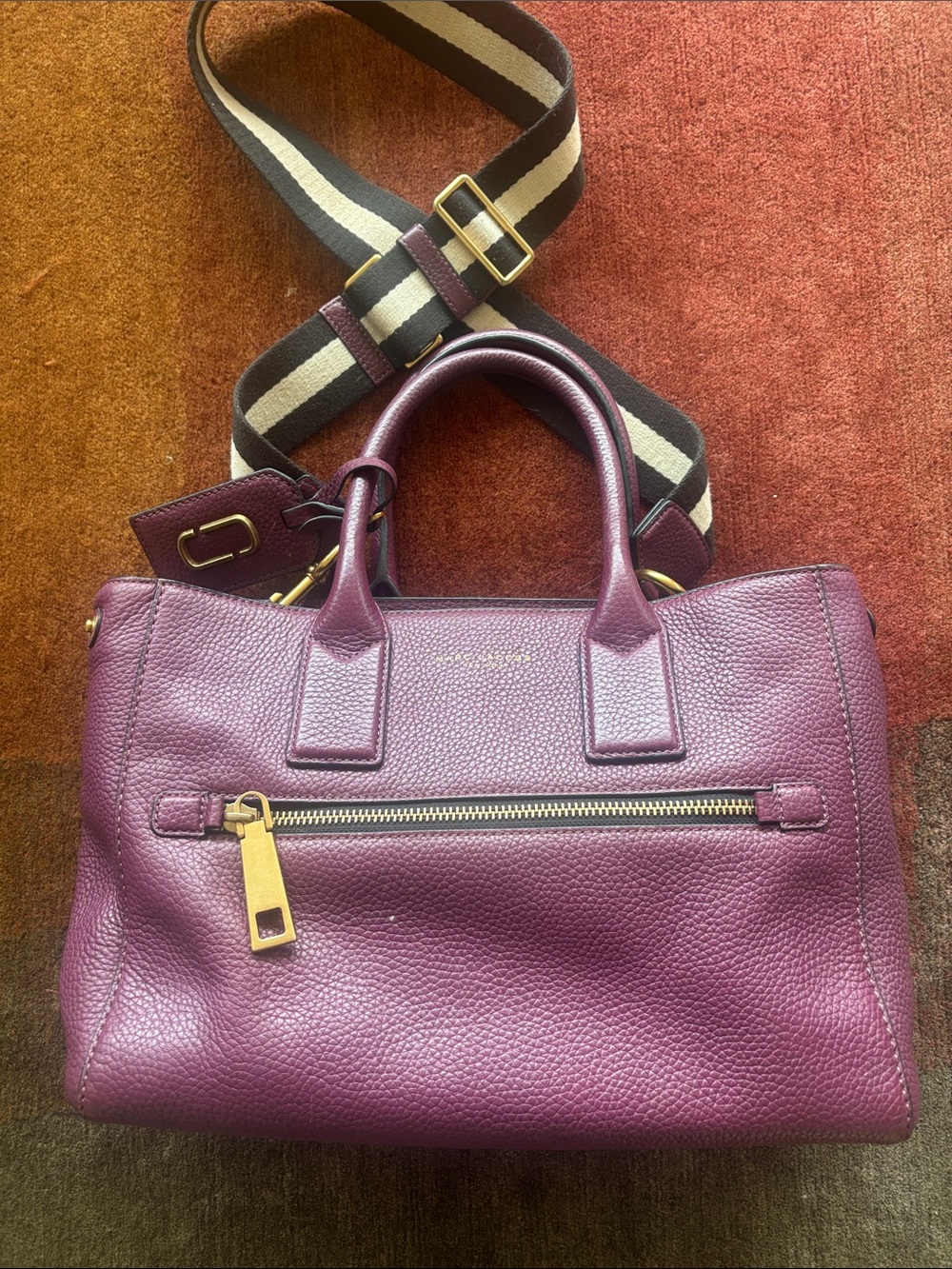 Marc Jacobs Gotham Large Leather East-West Satchel Tote - Excellent Condition